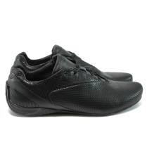 Pantofi de sport - material textil de calitate înaltă - negri - SM18486