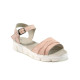 Sandale femei - piele - roz - SM110536