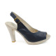 Sandale femei - piele - bleumarin - SM110535