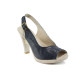 Sandale femei - piele - bleumarin - SM110535