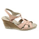 Sandale femei - piele - roz - SM110578