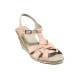 Sandale femei - piele - roz - SM110573