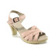 Sandale femei - piele - roz - SM110574