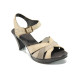 Sandale femei - piele - maro - SM110575