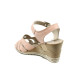 Sandale femei - piele - roz - SM110578