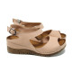 Sandale femei - piele - roz - SM110771