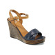 Sandale femei - piele - albastru - SM110769