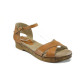 Sandale femei - piele - maro - SM110761