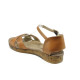 Sandale femei - piele - maro - SM110761