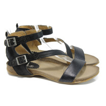 Sandale femei - piele - negri - SM110804