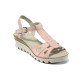 Sandale femei - piele - roz - SM110822