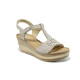 Sandale femei - piele - bej - SM110899