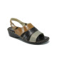 Sandale femei - piele - maro - SM111116