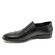 Pantofi elegante bărbătești - piele - negri - SM110556