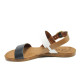 Sandale femei - piele - bleumarin - SM110440