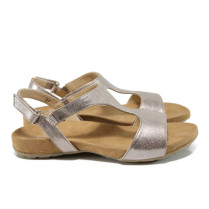 Sandale femei - piele - roz - SM110487