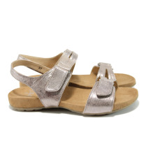 Sandale femei - piele - roz - SM110508