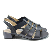 Sandale femei - piele - negri - SM110509