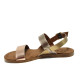 Sandale femei - piele - roz - SM110522