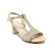 Sandale femei - piele - bej - SM110527