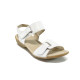 Sandale femei - piele - alb - SM110561