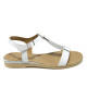 Sandale femei - piele - alb - SM110580