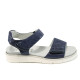 Sandale femei - piele - bleumarin - SM111063