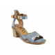 Sandale femei - piele - albastru - SM112502