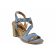 Sandale femei - piele - albastru - SM112495