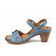 Sandale femei - piele - albastru - SM112836