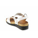 Sandale femei - piele - alb - SM112842