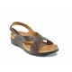 Sandale femei - piele - maro - SM112852