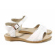 Sandale femei - piele - alb - SM112881