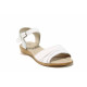 Sandale femei - piele - alb - SM112881