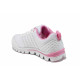 Adidași femei - textile eco-piele - alb - SM112048