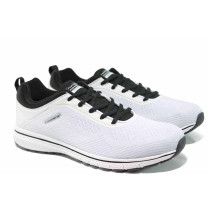 Pantofi de sport - material textil de calitate înaltă - alb - SM112418