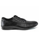 Pantofi pentru bărbați casual - piele - negri - SM112061