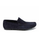 Mocasini - nubuc naturale - bleumarin - SM112447