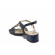 Sandale femei - piele - albastru - SM112037