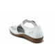 Sandale femei - piele - alb - SM112072