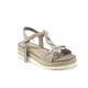 Sandale femei - piele - bej - SM112396