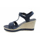 Sandale femei - piele - albastru - SM112394