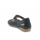 Sandale femei - piele - albastru - SM112390