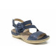 Sandale femei - piele - albastru - SM112389