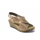 Sandale femei - piele - roz - SM112471