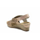 Sandale femei - piele - roz - SM112471