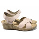 Sandale femei - piele - roz - SM112525