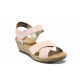 Sandale femei - piele - roz - SM112525