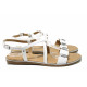 Sandale femei - piele - alb - SM112570