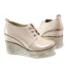 Platforma de pantofi - piele - roz - SM113528